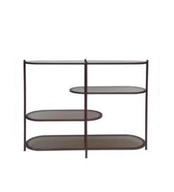 Konsola BRIX JILL 90 cm bordowa
