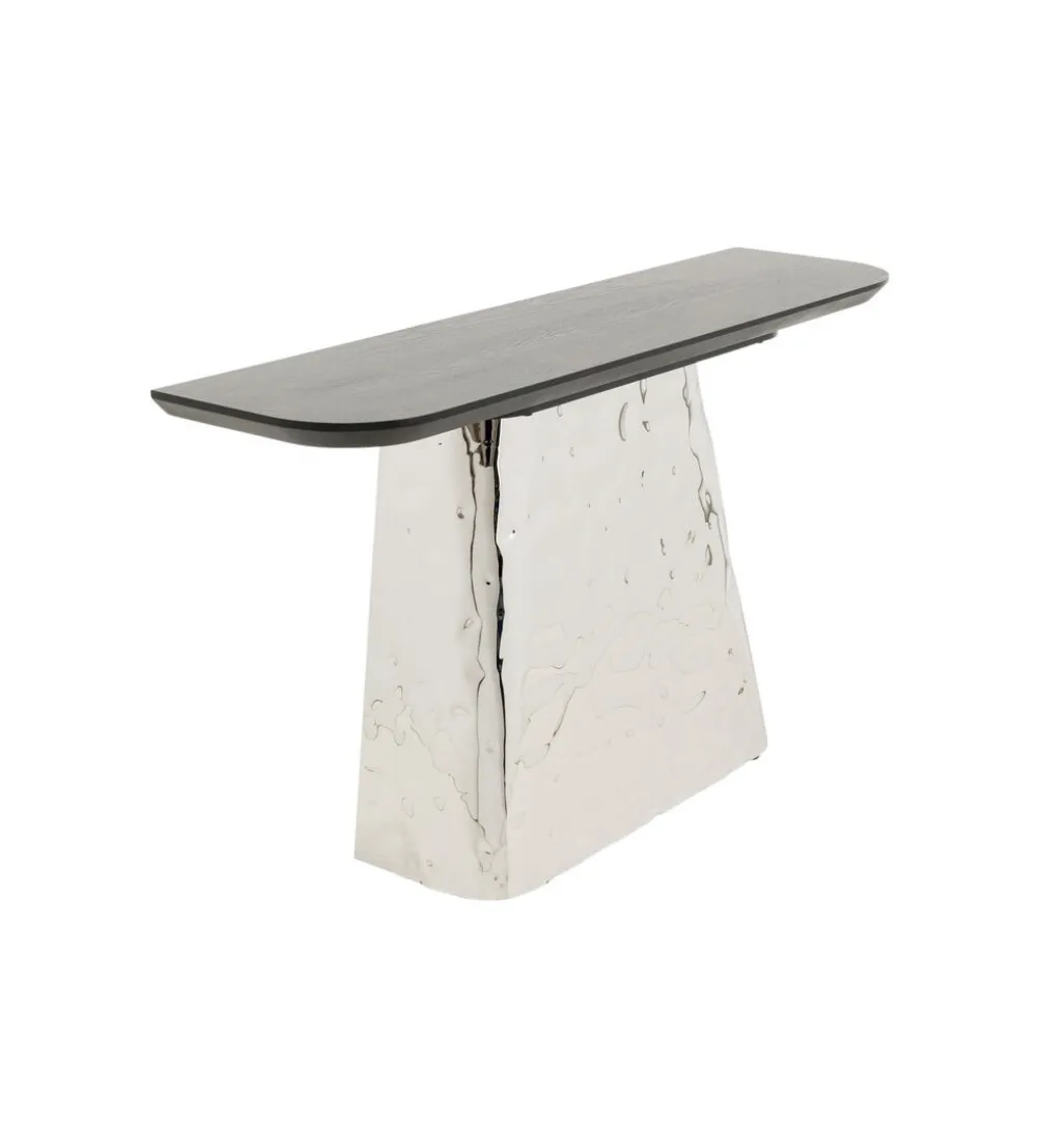 Konsola CALDERA 138 cm fornir drewno jesion
