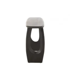 Konsola CAVE 120 cm drewno mango czarna