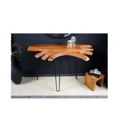 Konsola CESME 104 cm drewno akacja