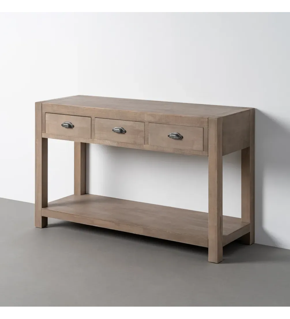 Konsola COTTAGE 135 cm drewno sosny