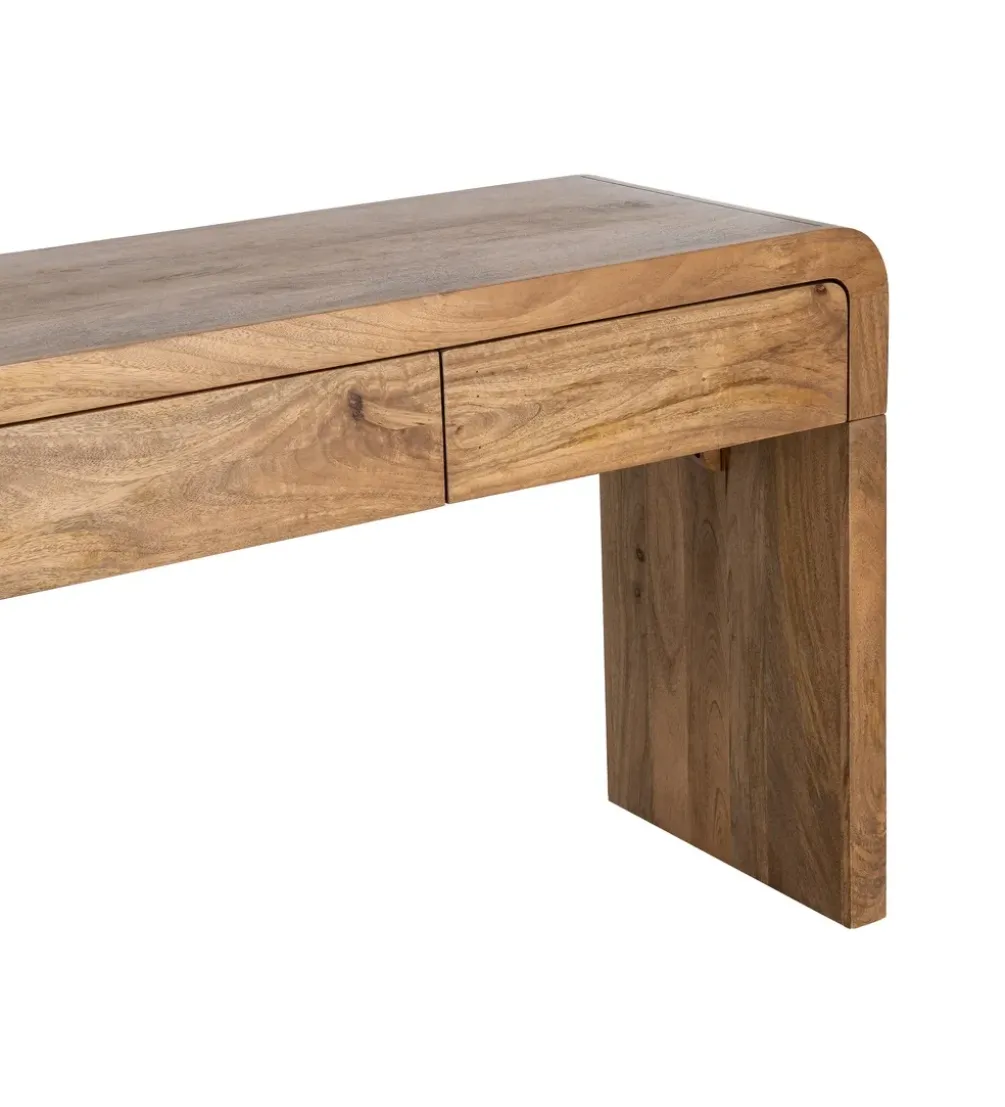 Konsola ESPANATY 153 cm drewno mango naturalna