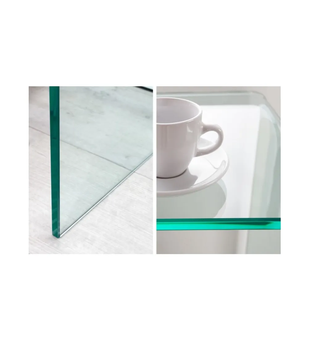 Konsola Fantome 100 cm szklana