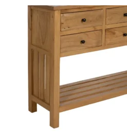 Konsola FARMA 130 cm drewno mindi