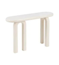 Konsola FYRPYT 120 cm kremowa