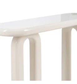Konsola FYRPYT 120 cm kremowa