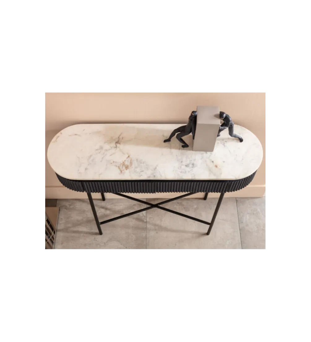 Konsola Glenn 100 cm antracytowa