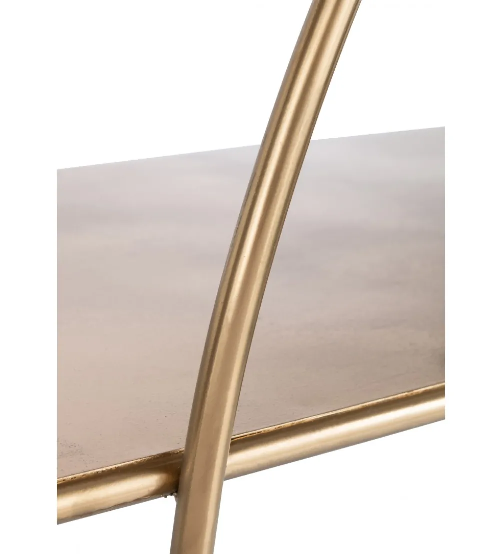 Konsola GLER 121 cm złota