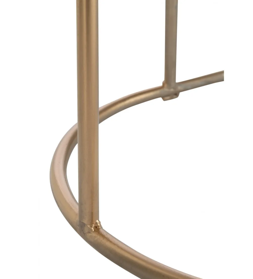 Konsola GLER 121 cm złota