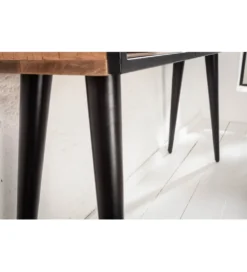 Konsola Industrial 120 cm drewno mango