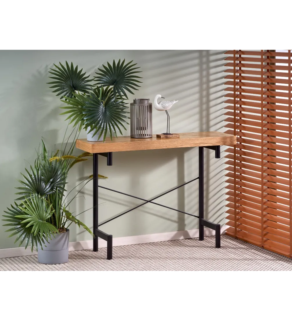 Konsola INFERNO 106 cm w optyce dębu naturalnego