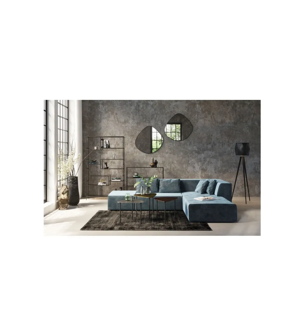 Konsola LOFT 115 x 100 cm czarna