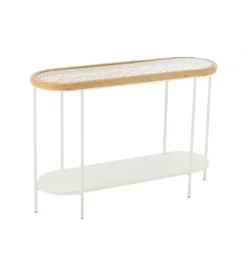 Konsola MATI 120 cm drewno biała