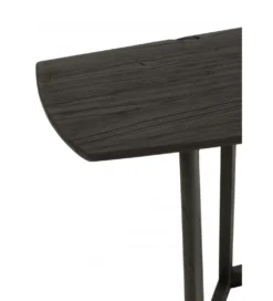 Konsola MATY 140 cm drewno czarna