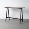Konsola MESINOY 138 cm brązowa