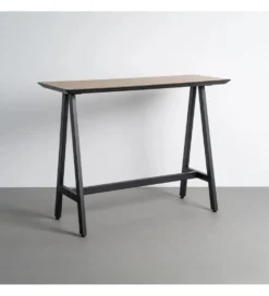Konsola MESINOY 138 cm brązowa