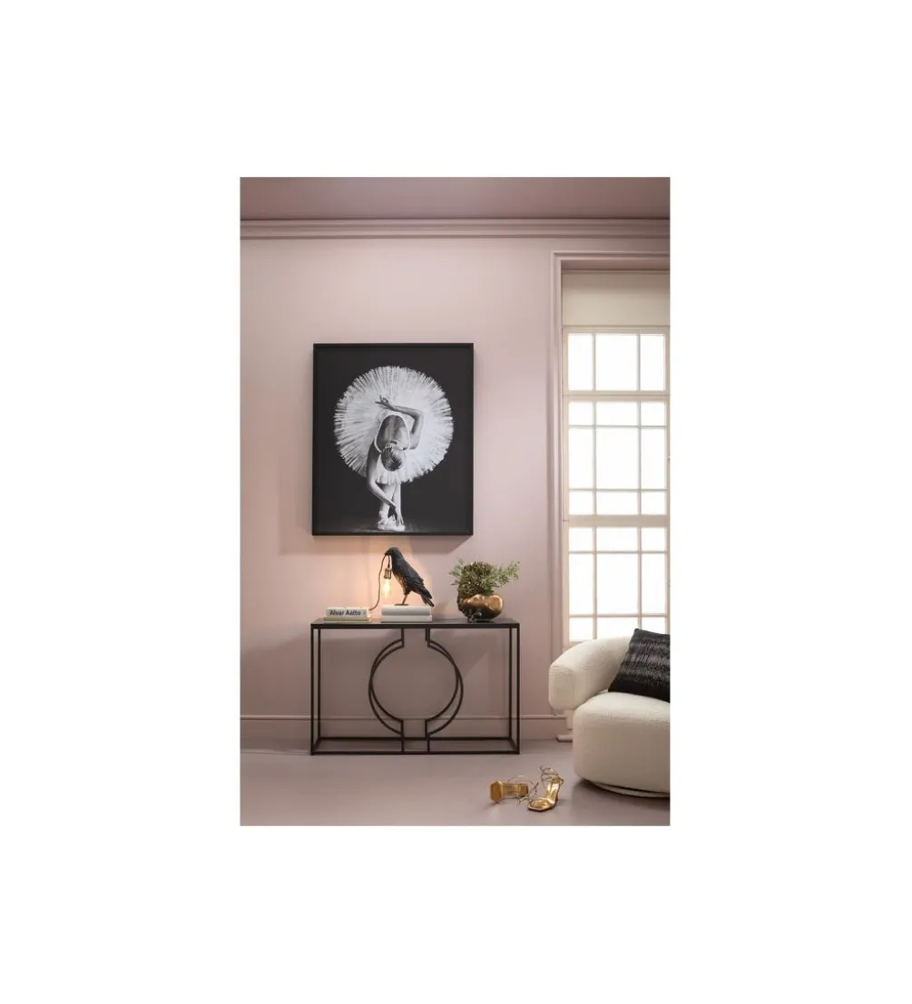 Konsola MIAMI LOFT 120 cm czarna
