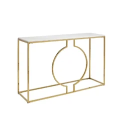 Konsola MIAMI LOFT 120 cm złota