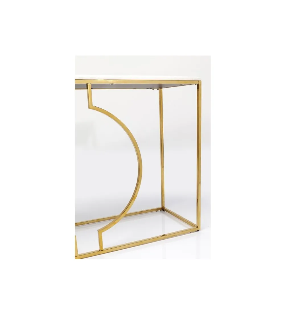 Konsola MIAMI LOFT 120 cm złota