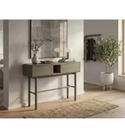 Konsola MOLLARI 120 cm zielona
