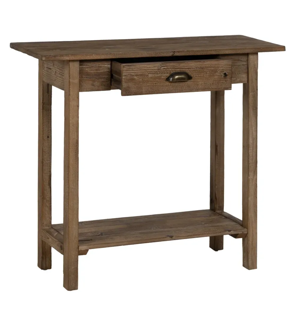 Konsola NATURAL WAY 90 cm drewno jodła