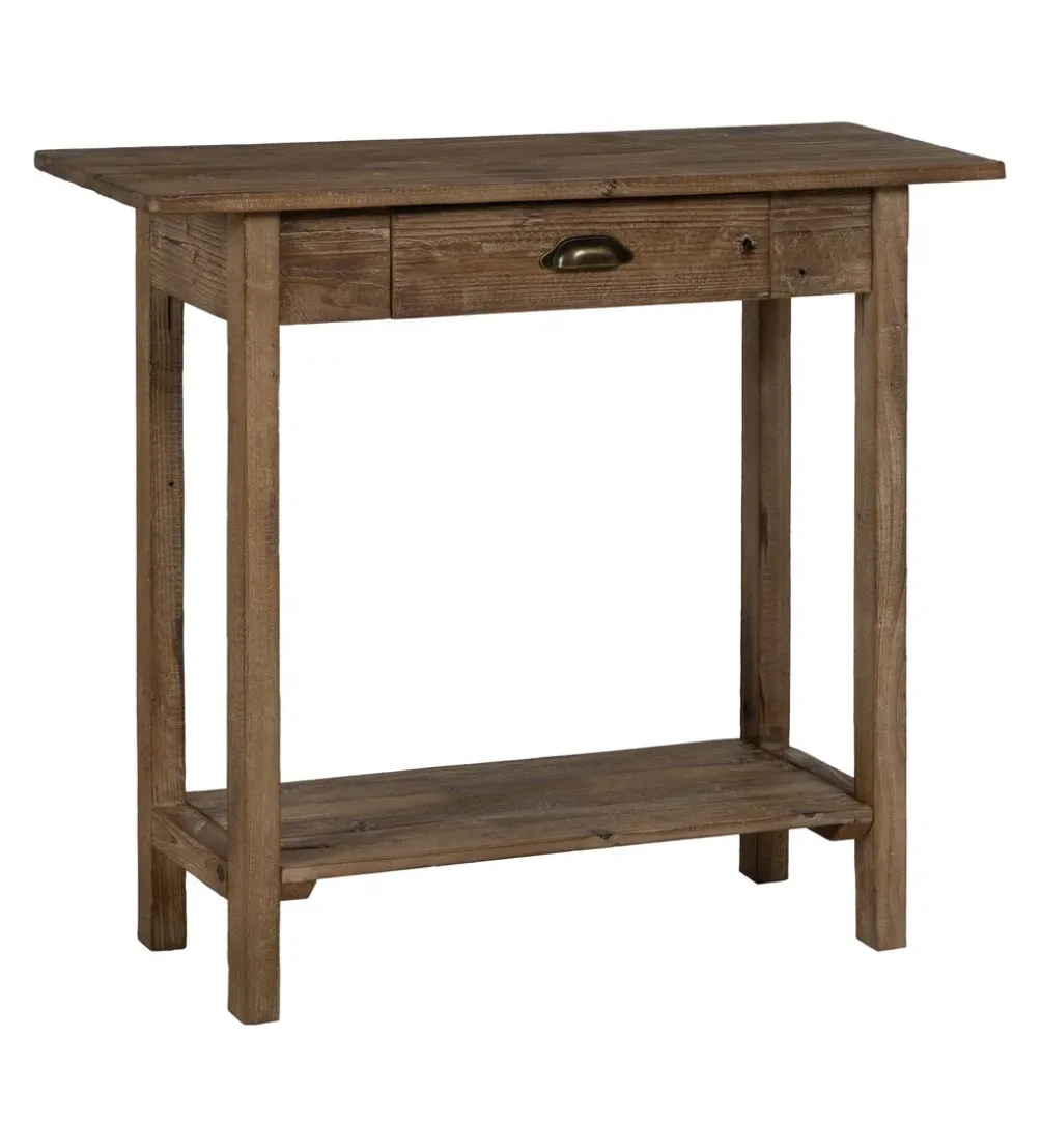 Konsola NATURAL WAY 90 cm drewno jodła