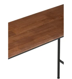 Konsola NEO 140 cm drewno kauczuk brązowa