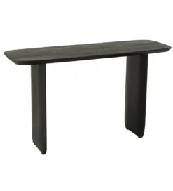 Konsola RETO 130 cm drewno akacja czarna