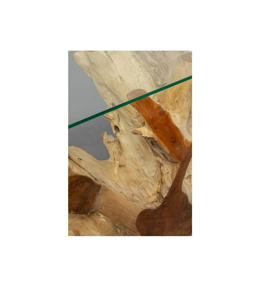 Konsola ROOTS 150 cm drewno teak naturalna