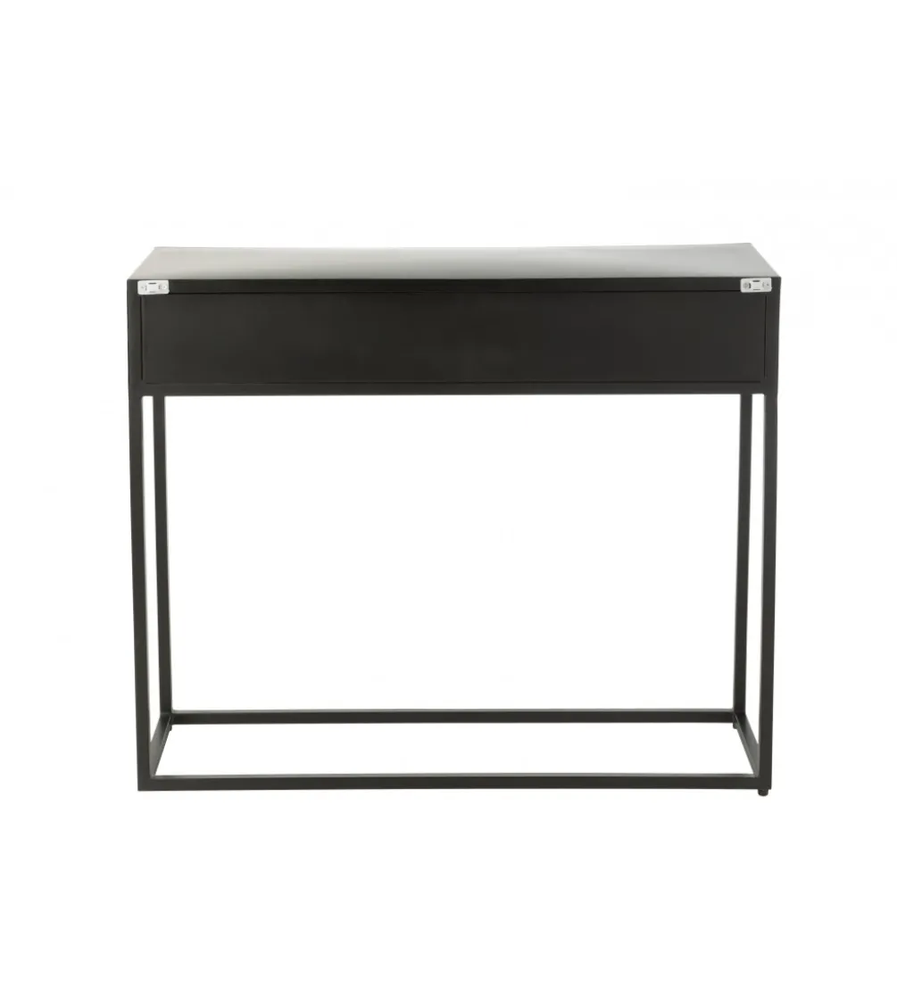 Konsola SHANIL 100 cm drewno czarna