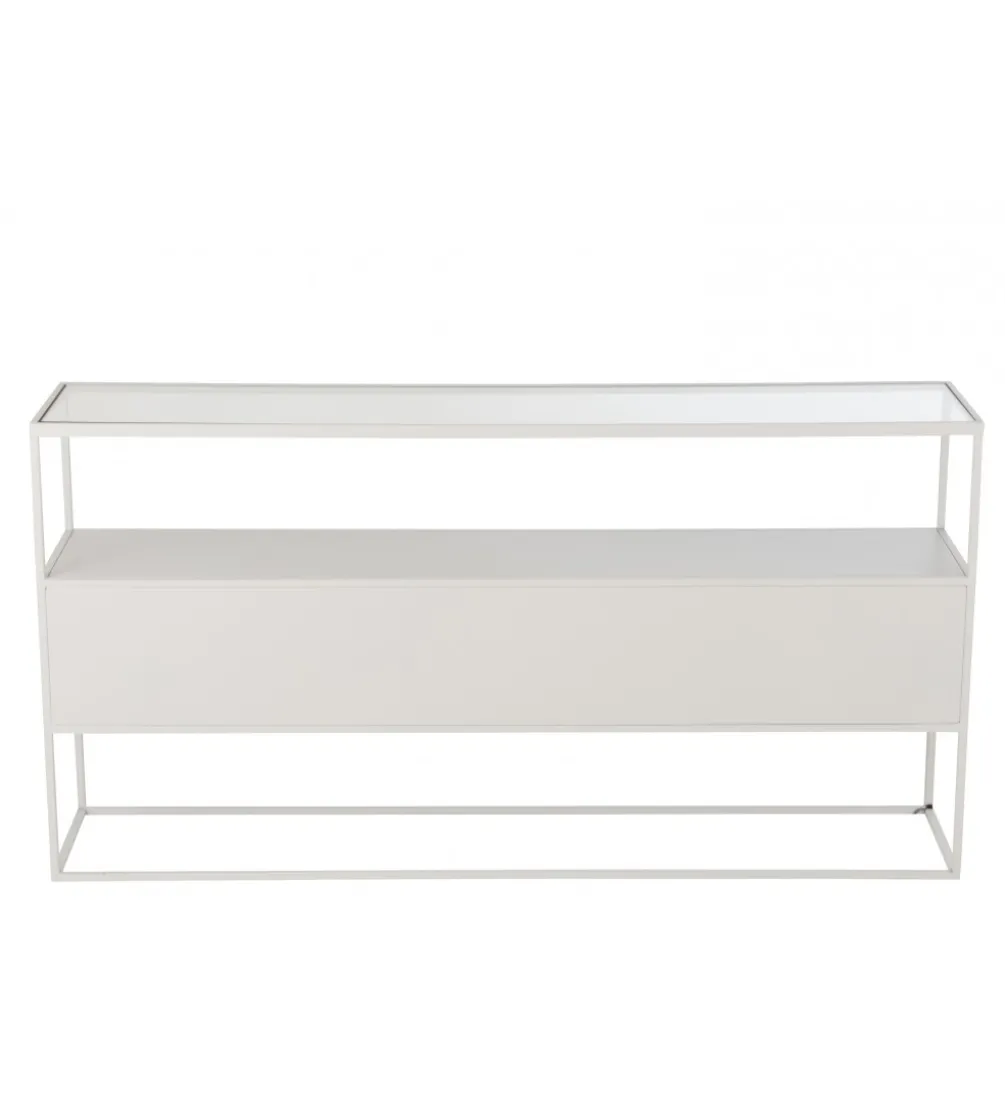 Konsola Square 140 cm biała