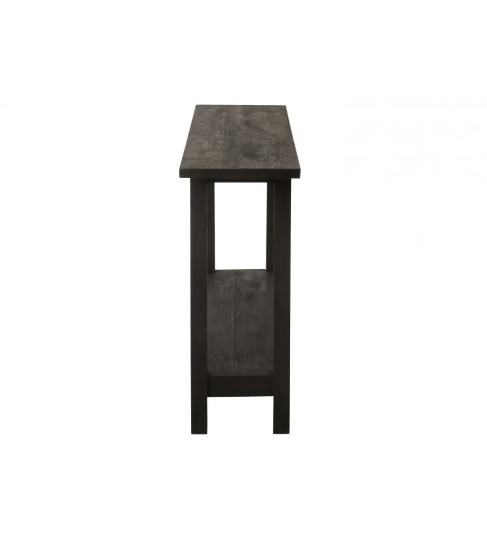 Konsola SQUARE 120 cm drewno mango czarne