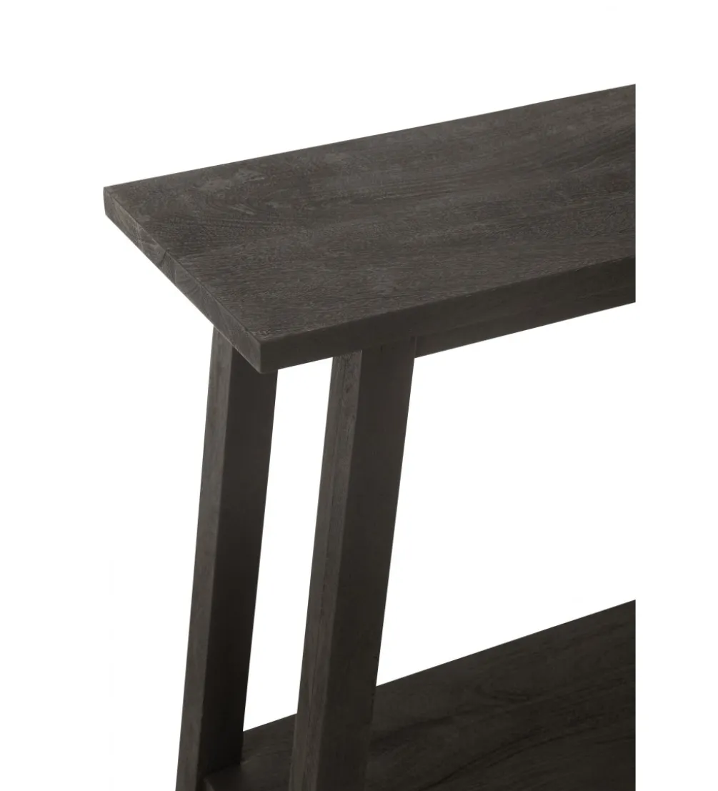 Konsola SQUARE 120 cm drewno mango czarne