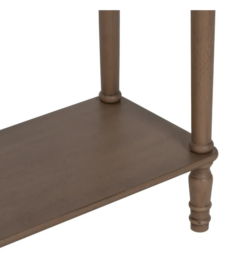 Konsola TEMPU 90 cm drewno sosna brązowy outlet