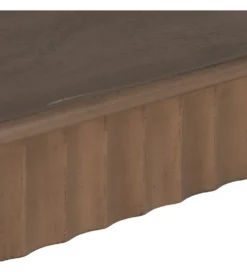 Konsola TEMPU 90 cm drewno sosna brązowy outlet