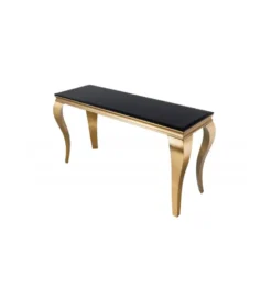 Konsola TRENTINO Modern Barock 140 cm czarna