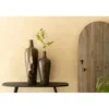 Konsola ZAMBIA 120 cm drewno teak czarna