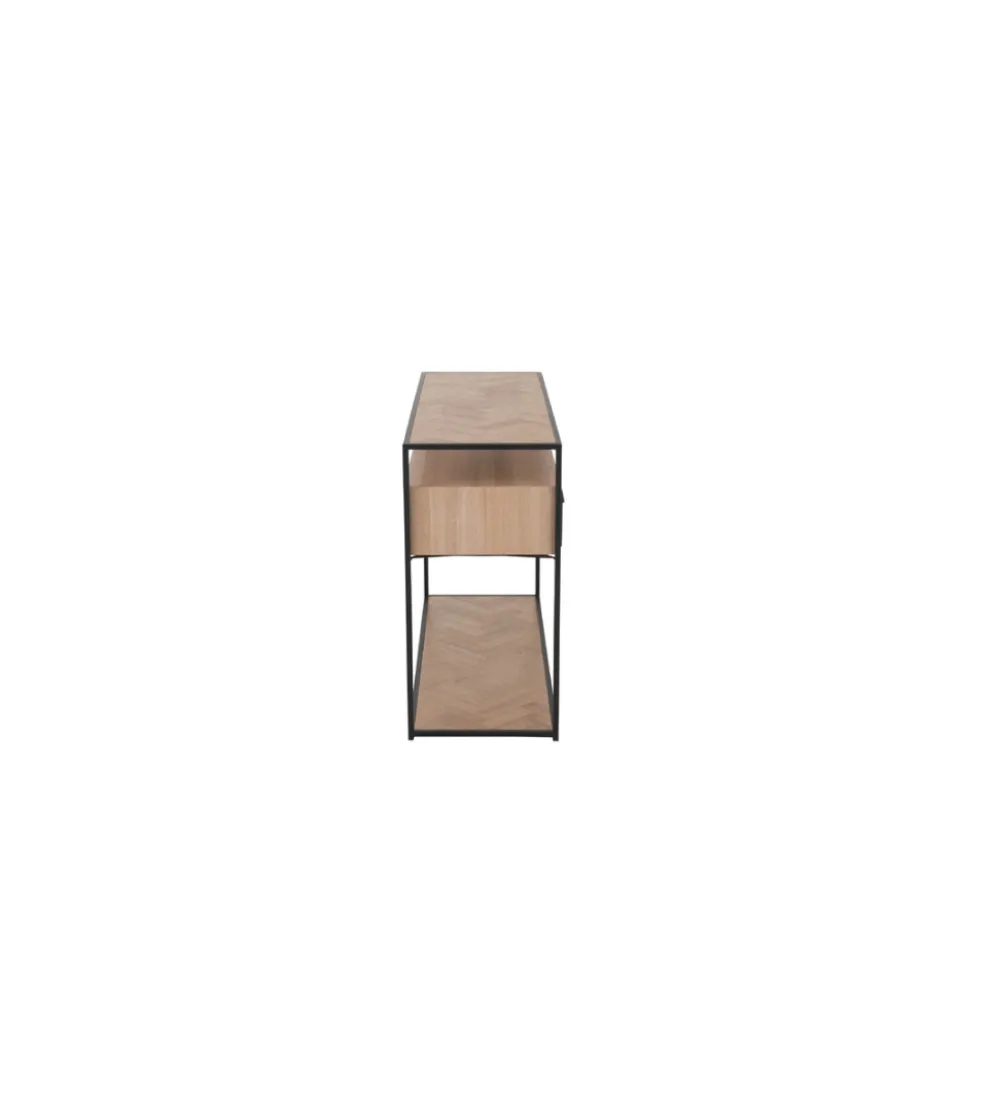Konsola ZYGZAK 120 cm naturalny