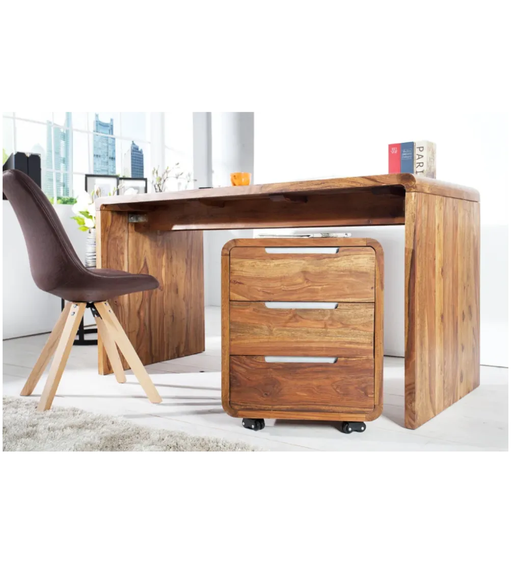 Kontener GOA do biurka INDIA 60 cm drewno Sheesham