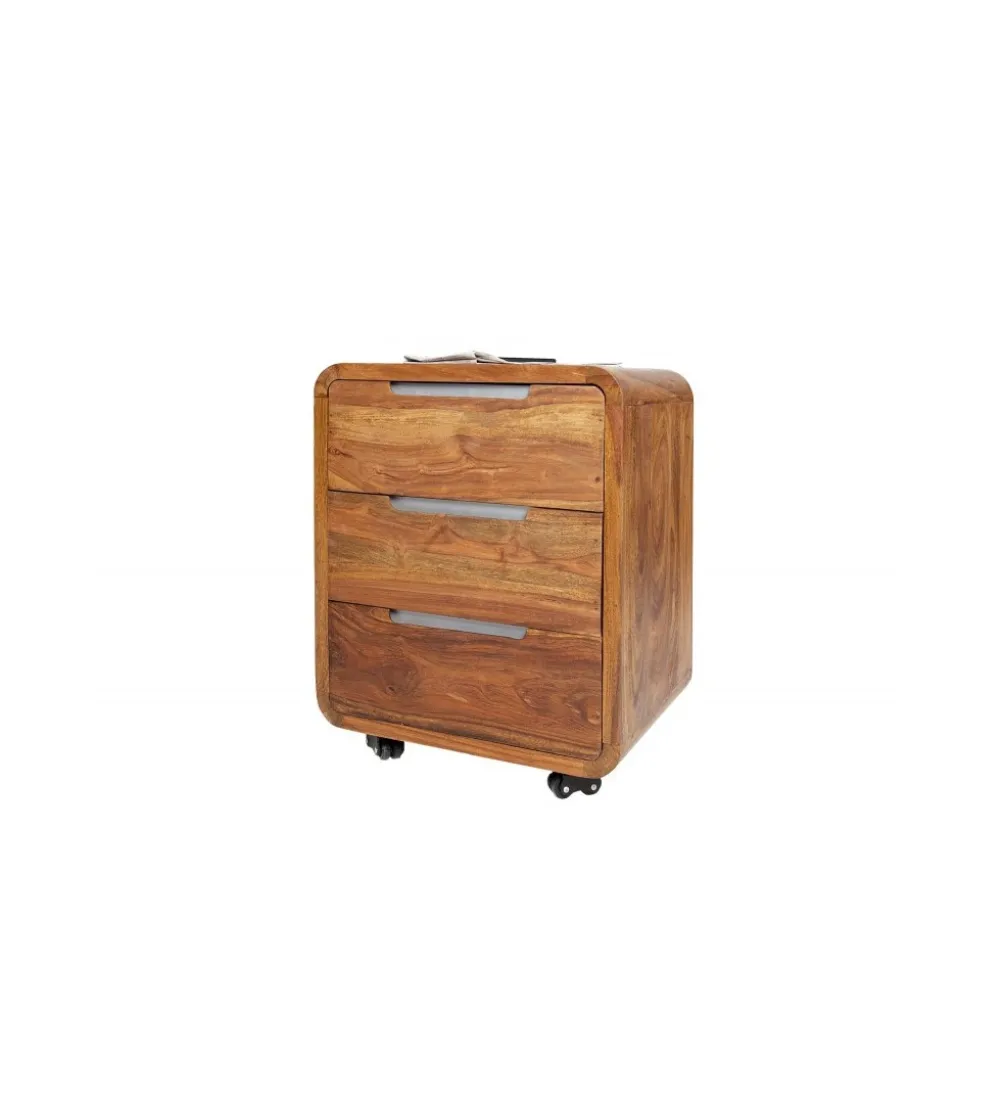Kontener GOA do biurka INDIA 60 cm drewno Sheesham
