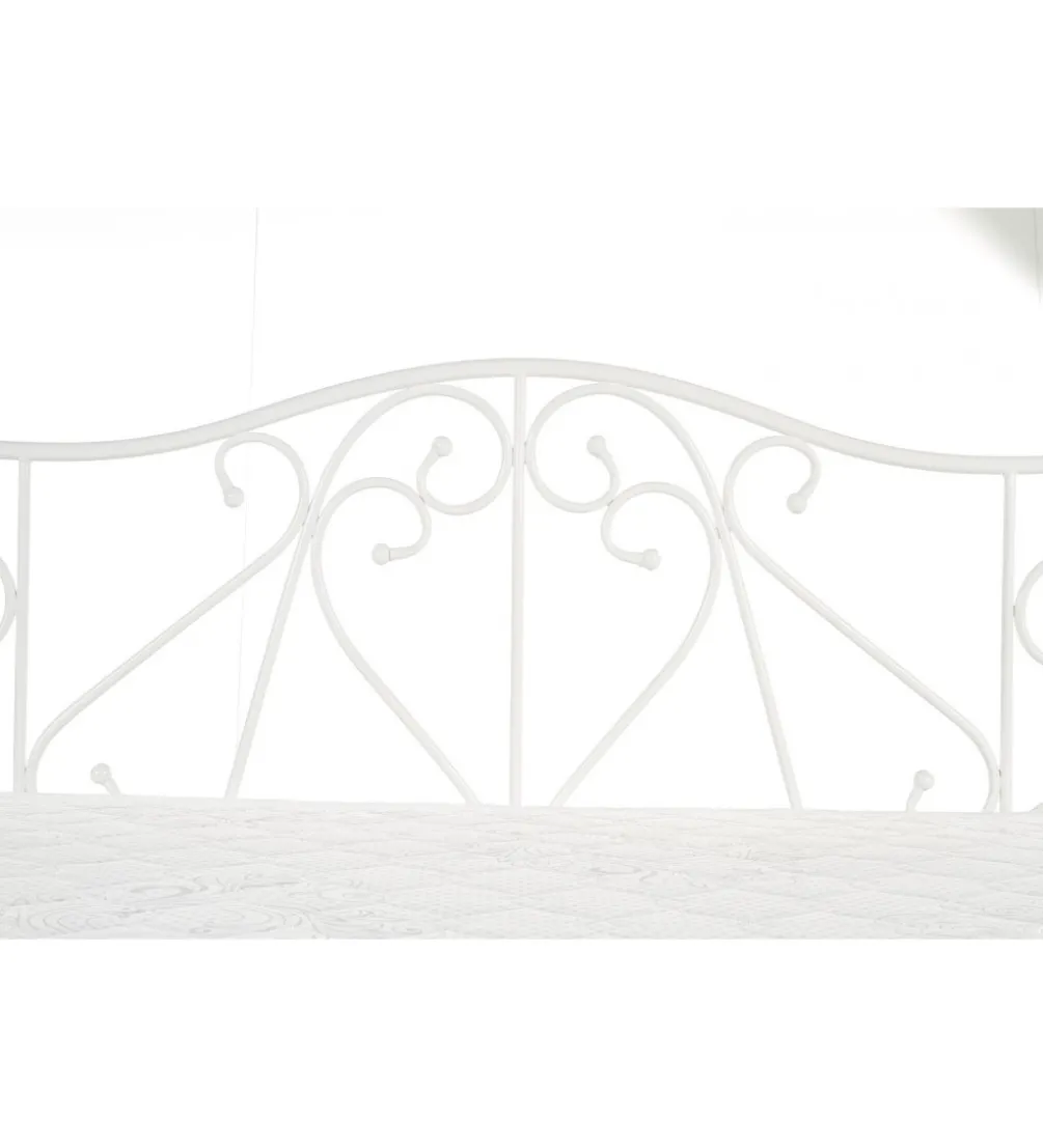 Łóżko SUMATRA 90 cm x 200 cm białe