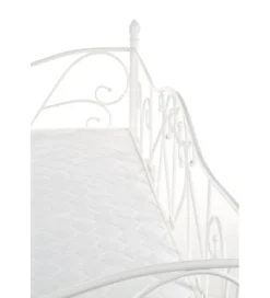 Łóżko SUMATRA 90 cm x 200 cm białe