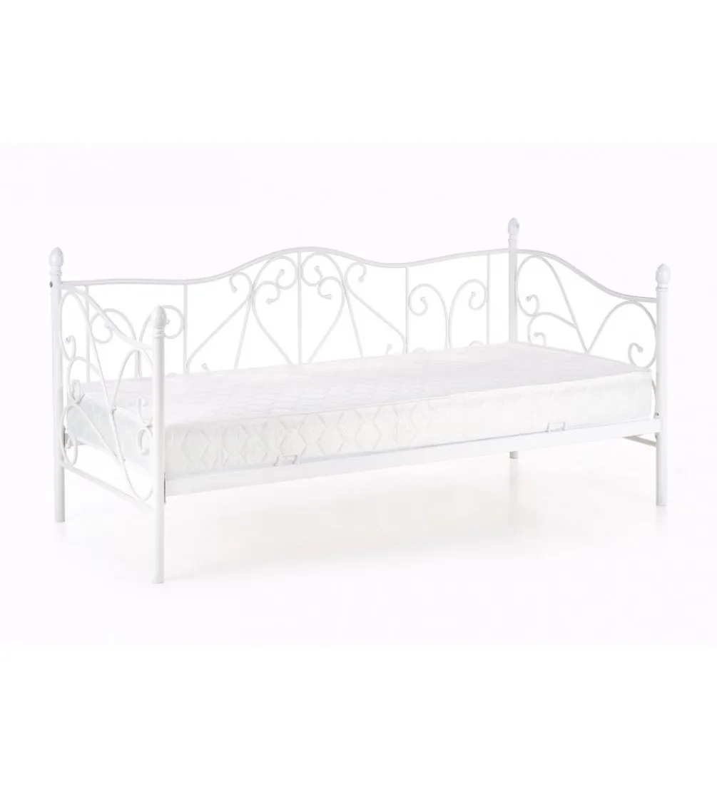 Łóżko SUMATRA 90 cm x 200 cm białe