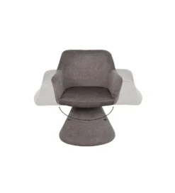 Krzesło AMBIENTO 79 cm obrót 180 stopni szare
