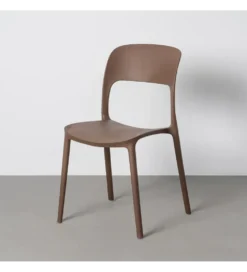 Krzesło BARETO 82 cm brązowy