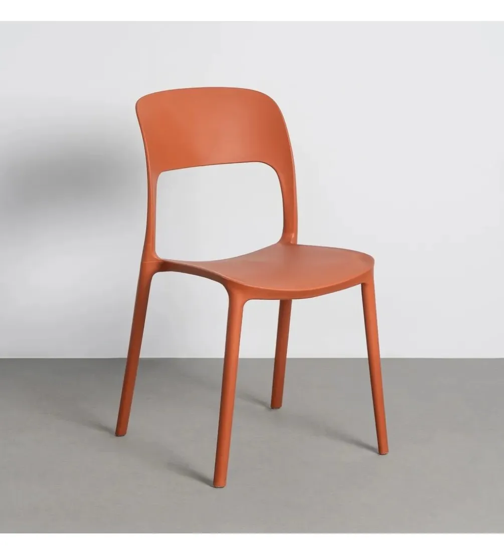 Krzesło BARETO 82 cm pomarańczowe