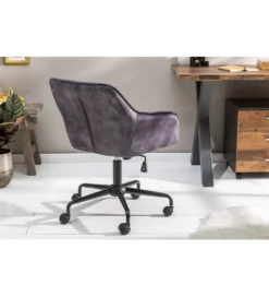 Krzesło biurowe Dutch Comfort ciemnoszare