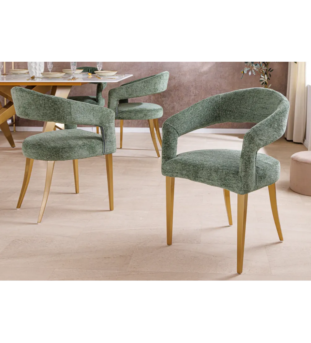 Krzesło BOUTIQUE 81 cm zielony