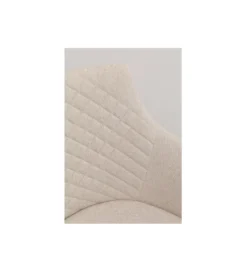Krzesło COCO WOOD kremowe Chenille