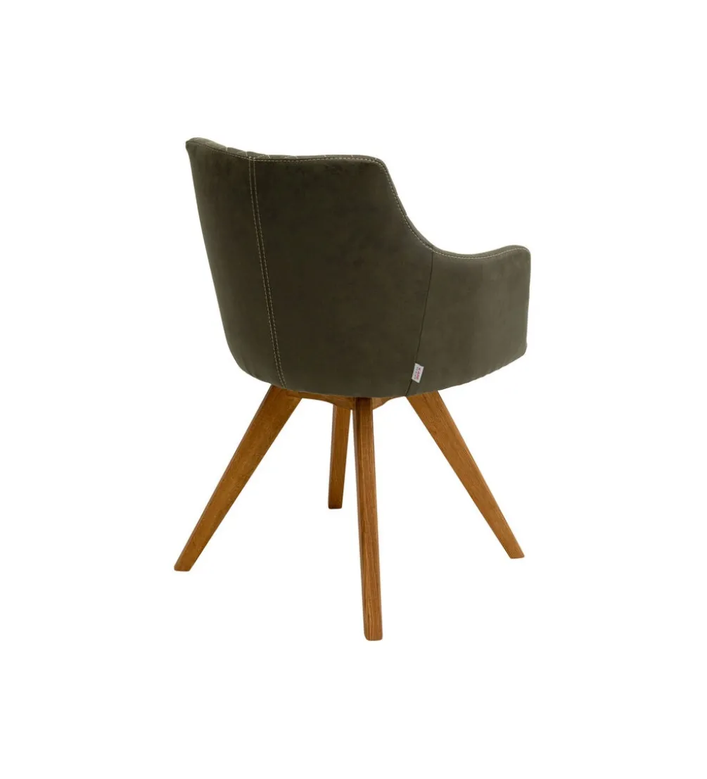 Krzesło COCO WOOD zielony